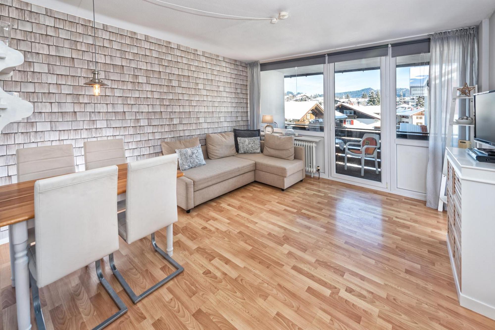 Alpengloeckchen Zentral Fuer 6 Apartment Oberstaufen Ngoại thất bức ảnh