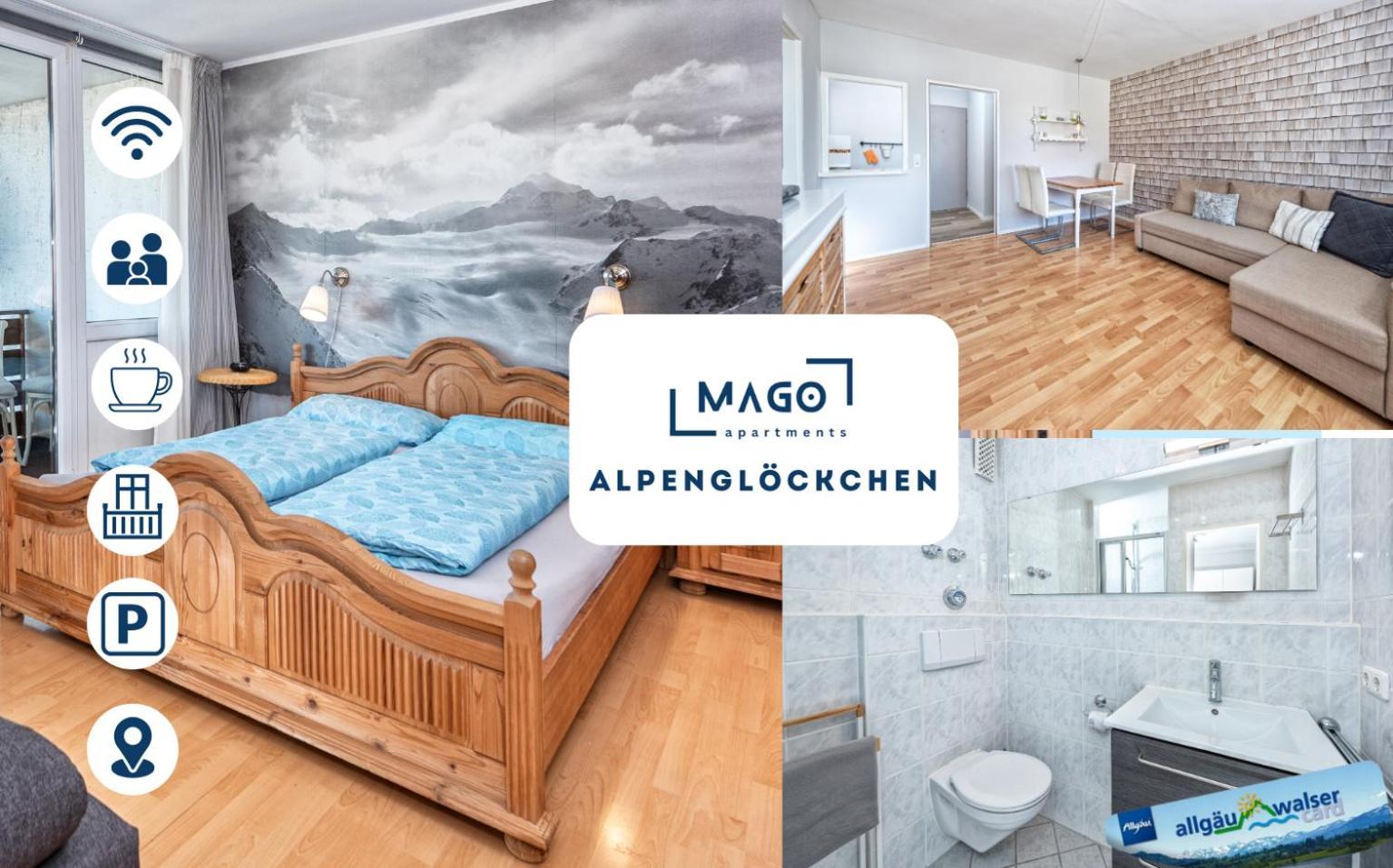 Alpengloeckchen Zentral Fuer 6 Apartment Oberstaufen Ngoại thất bức ảnh